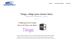 Desktop Screenshot of carterasdebolsa.com