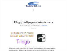 Tablet Screenshot of carterasdebolsa.com